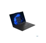 Lenovo ThinkPad X1 Carbon Gen 13 Aura Edition laptop with 14-inch 2.8K OLED display shown from a 45-degree front angle