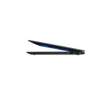 Lenovo ThinkPad X1 Carbon Gen 13 Aura Edition closed side view showing ultra slim business laptop design