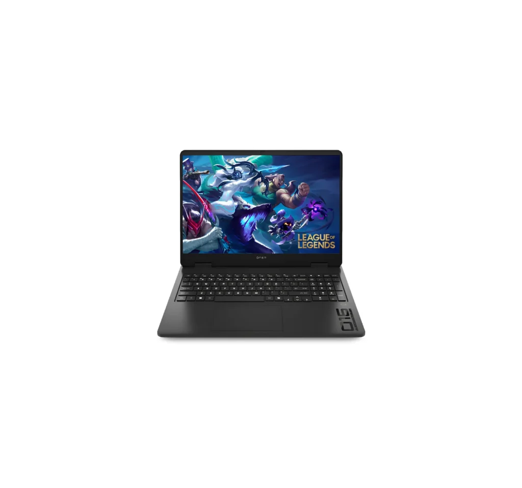 HP Omen 16 Slim Gaming Laptop 16-an0075cl Front View Open Display
