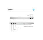 HP Notebook 15-FD i7 1355U 16GB DDR4 RAM 512GB SSD 15.6 Inch FHD Touch Display Silver