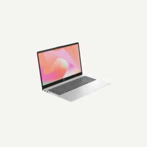 HP Laptop Core i7 15-fd0238nia 15.6 inch FHD display natural silver front view Karoum Computers